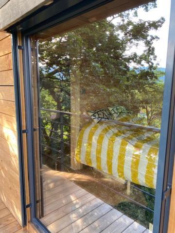 Le Moonloft Insolite Tiny-House Dans Les Arbres & 1 Seance De Sauna Pour 2 Avec Vue Panoramique Osenbach Eksteriør billede