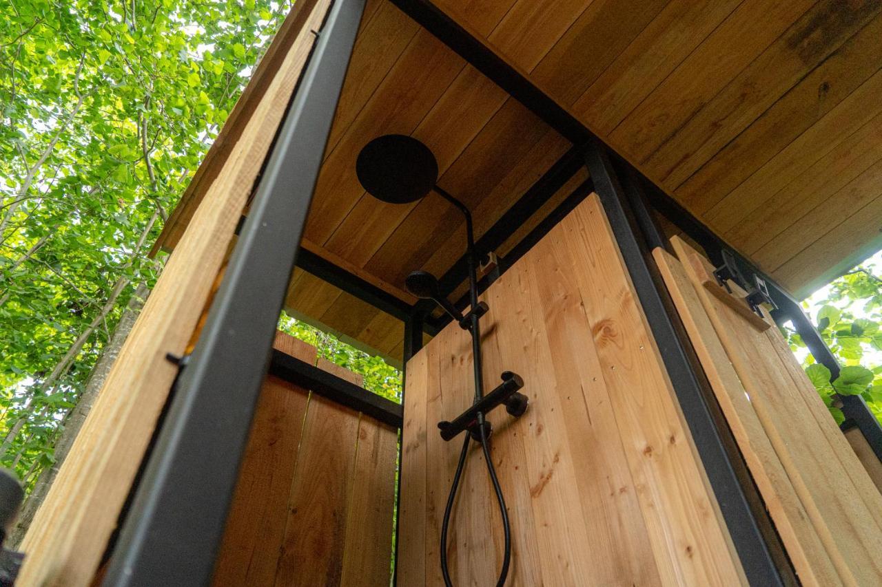 Le Moonloft Insolite Tiny-House Dans Les Arbres & 1 Seance De Sauna Pour 2 Avec Vue Panoramique Osenbach Eksteriør billede