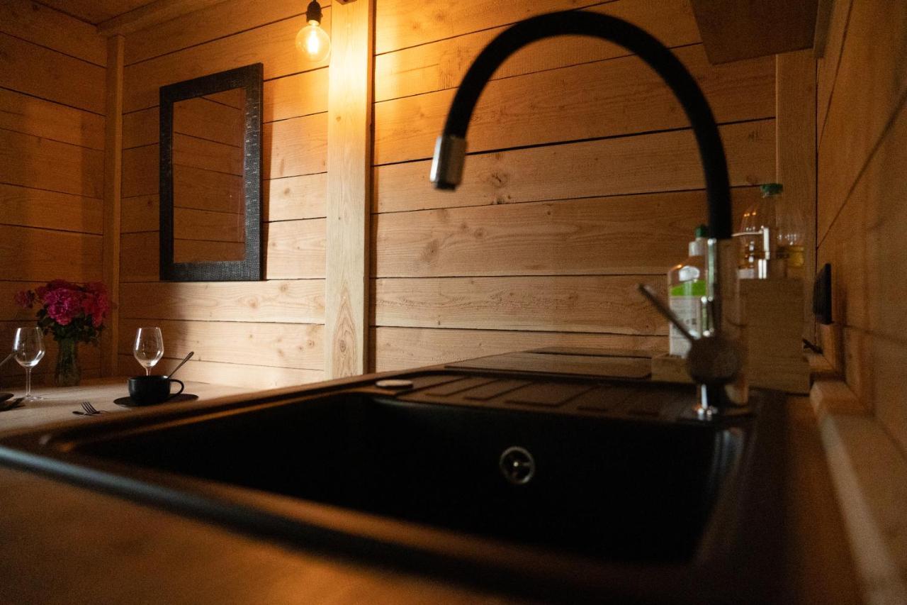 Le Moonloft Insolite Tiny-House Dans Les Arbres & 1 Seance De Sauna Pour 2 Avec Vue Panoramique Osenbach Eksteriør billede