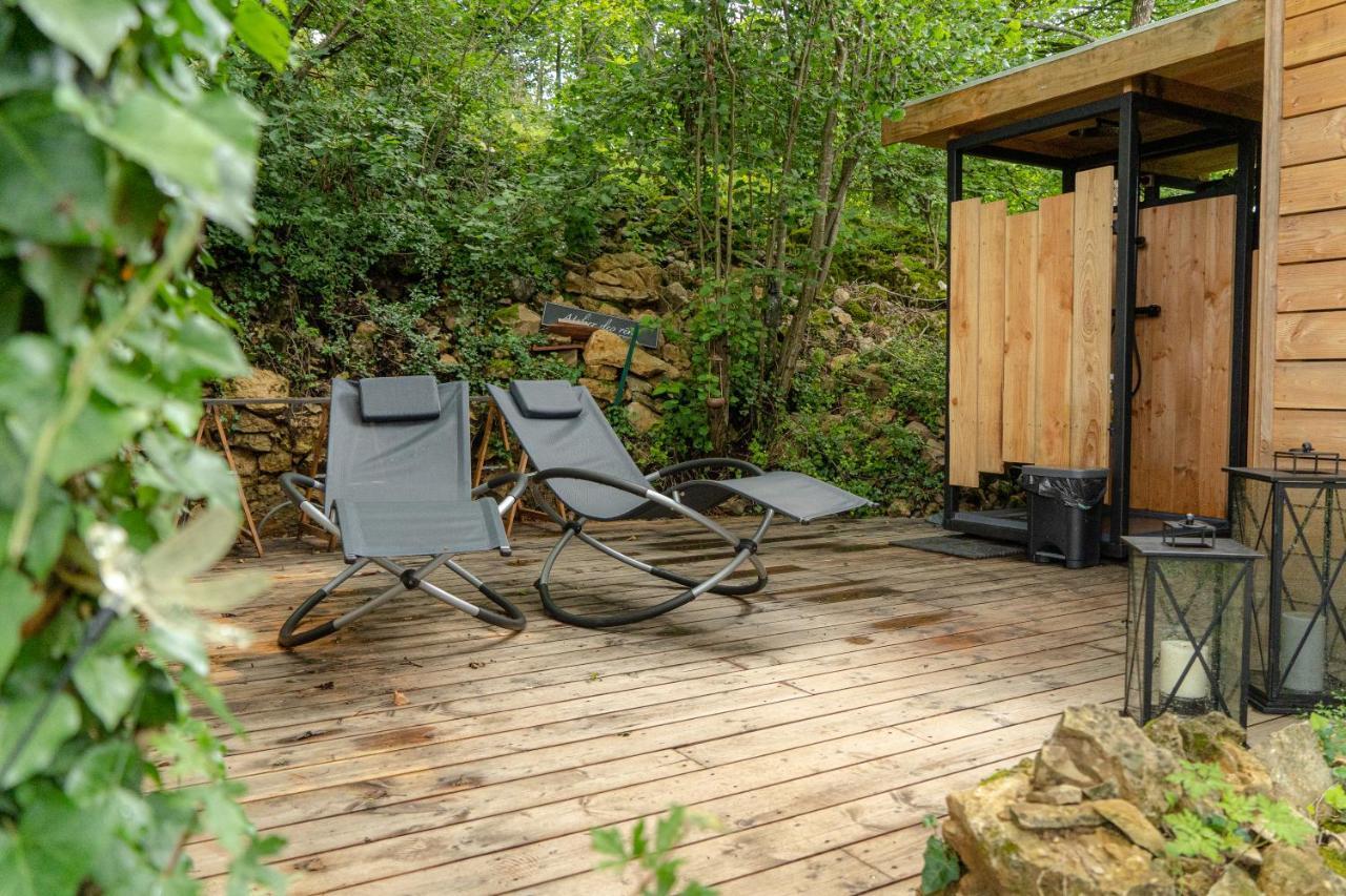 Le Moonloft Insolite Tiny-House Dans Les Arbres & 1 Seance De Sauna Pour 2 Avec Vue Panoramique Osenbach Eksteriør billede